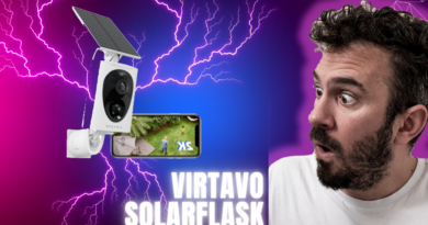 Virtavo Solarflask: Ασύρματη κάμερα ασφαλείας!(video)