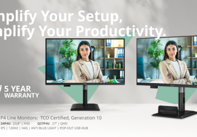 AOC Professional P4 series: Νέες Οθόνες 120 Hz με αναδυόμενα USB hubs!