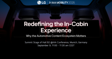 Η LG παρουσιάζει στην IAA Mobility τις νέες συνεργασίες περιεχομένου